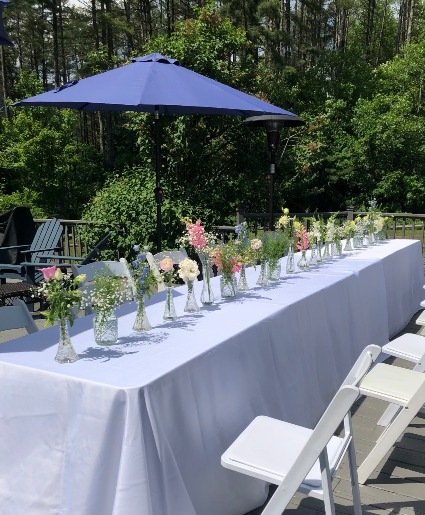 SIMPLE AND UNIQUE TABLESCAPE  WOODBURY'S ORIGINAL