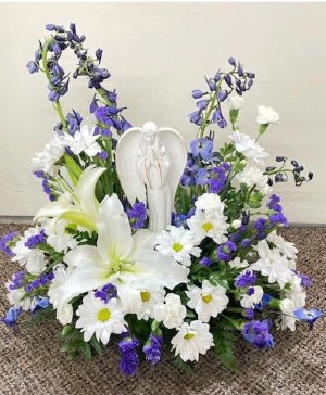 Simple Blessing FHF-F-5643 Fresh Flower Keepsake  (Local Delivery Area Only)