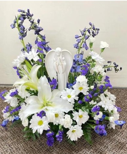 Simple Blessing FHF-F-5643 Fresh Flower Keepsake  (Local Delivery Area Only)