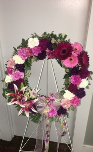 Simple Elegance Wreath Standing Spray in Toccoa, GA | TARA'S "HAPPIES" FOR YOU FLORAL & GIFT SHOP Simple Elegance Wreath Standing Spray in Toccoa, GA | TARA'S "HAPPIES" FOR YOU FLORAL & GIFT SHOP