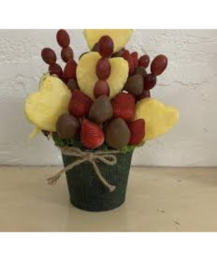 simple love bouquet fruits  