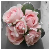 Simple Pink Sweetheart rose Prom Corsage