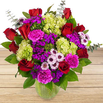 SIMPLE RADIANCE Vase arrangement