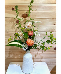 Simple Serenity Flower of The Month Arrangement Powell Florist Flower Of The Month Arrangement