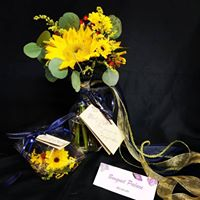 Simple Sunflower  Bridal Bouquet