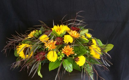 Simple Sunflower Centerpiece