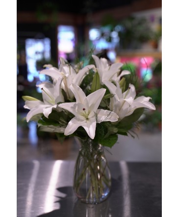 Simplistic Locally Grown Lilies  in South Milwaukee, WI | PARKWAY FLORAL INC.