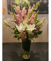 Simply Blooming Vase Arrangement