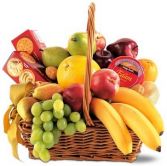 SIMPLY DELICIOUS FRUIT & GOURMET BASKET