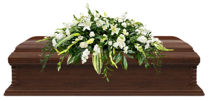 Simply Elegant Casket Spray 