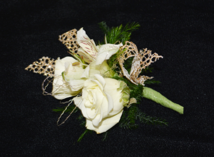SIMPLY GOLDEN BOUTONNIERE IN STORE PICK UP ONLY BOUTONNIERE