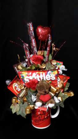 simply Irrestible candy bouquet