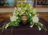 Simply Loving Memorial Tribute Urn Wreath FD-112