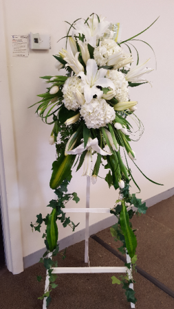 Simply Peaceful Arrangement in Winston Salem, NC | RAE'S NORTH POINT FLORIST INC. Simply Peaceful Arrangement in Winston Salem, NC | RAE'S NORTH POINT FLORIST INC.