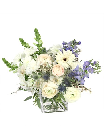 Simply Pure Vase Arrangement in Earth, TX | HORSE FEATHERS FLORIST