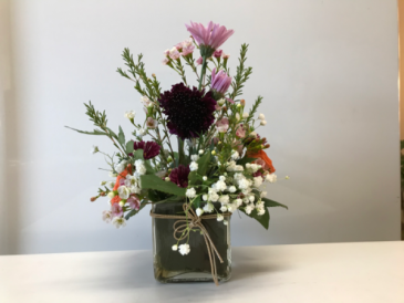 Simply Purple Funeral Flowers