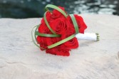 SIMPLY RED ROSES Bridal Bouquet