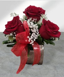 Simply Romantic Vase Arrangement - Local delivery only