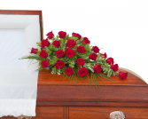 Simply Roses Casket Spray 