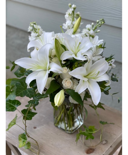 Simply Serene  Vase Arrangement