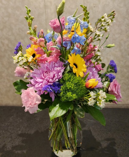 Simply Spring Vase Arrangement