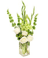 Pure Elegance Vase Arrangement in Mitchell, ON - FLORAL TREASURES