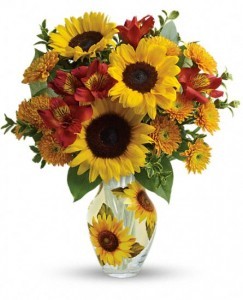  Simply Sunny Bouquet Flower Arrangement