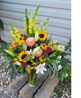 Sincere gratitude  Vase arrangement 