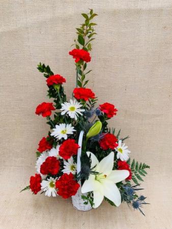 Sincere Sympathy Basket of fresh flowers in Coleman, WI | COLEMAN FLORAL & GREENHOUSES Sincere Sympathy Basket of fresh flowers in Coleman, WI | COLEMAN FLORAL & GREENHOUSES
