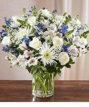 Sincerest Sorrow™ Blue & White Vase for Home 