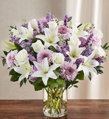 Sincerest Sorrow Lavender & White