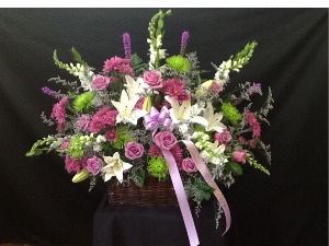 Sincerest Sympathies Basket Arrangement