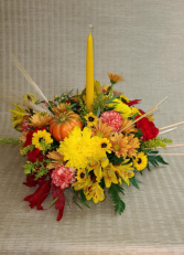 Single Candle Centerpiece 