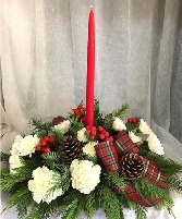 Single Candle Centerpiece 