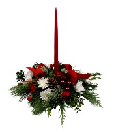 Single Candle  Centerpiece