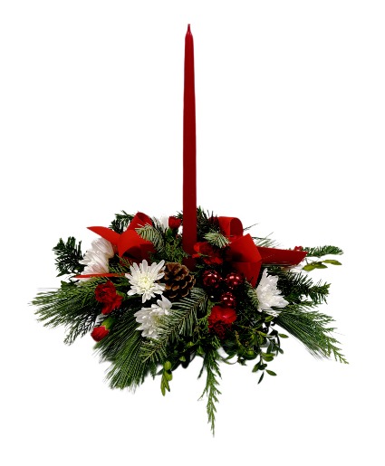 Single Candle  Centerpiece