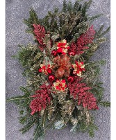 SINGLE DLX. BLANKET - RED & GOLD CASH DISCOUNT $44.00