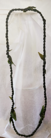 Single Hilo weave Ti Leaf Lei
