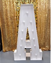 Single Light-up Marquee Rentals