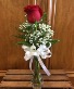 Single Rose  Any Color  in vase