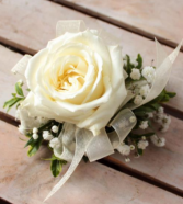 Single Rose Wrist Corsage Available in other colors please call.