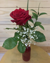 Single Rose, wrapped or vased❤️ 