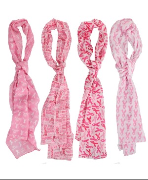 Single Scarf./ Wrap (Breast Cancer Awareness) 