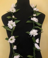 SOLD OUT Single Ti Leaf With Daisies 