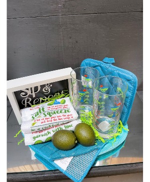 Sip and Repeat Gift basket  
