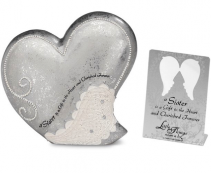 Sister Heart Plaque 