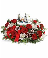 SKATE INTO THE HOLIDAYS CHRISTMAS ARRANGEMENT