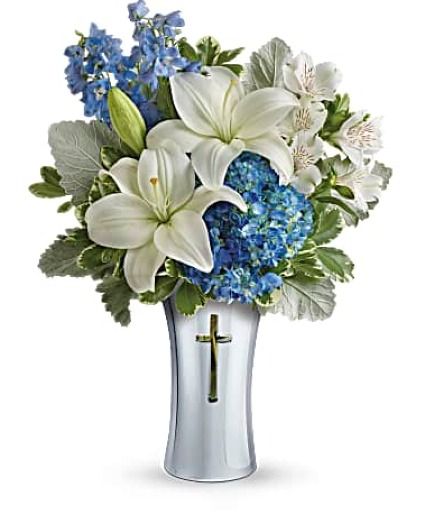 Skies Of Remembrance Bouquet fresh arrangement