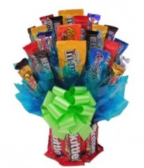 Skittles Candy Bouquet Gift Basket