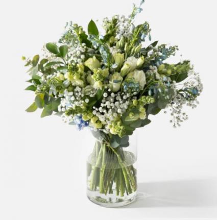 Sky of Flurries Vase Arrangement